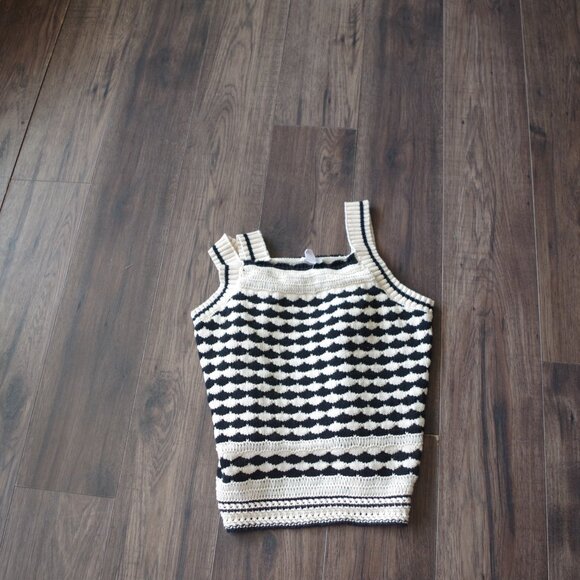 Cute Vest Sweater By Tribal Jeans Knit Tank-Top - Picture 1 of 4
